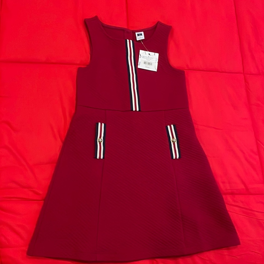 Janie & Jack Raspberry Sleeveless Dress